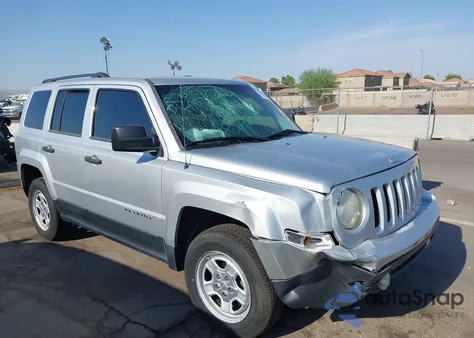 2012 Jeep Patriot Sport из США, поврежденный, VIN 1C4NJPBA2CD542554